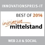 Best Of 2014 Auszeichnung initiative Mittelstand : 